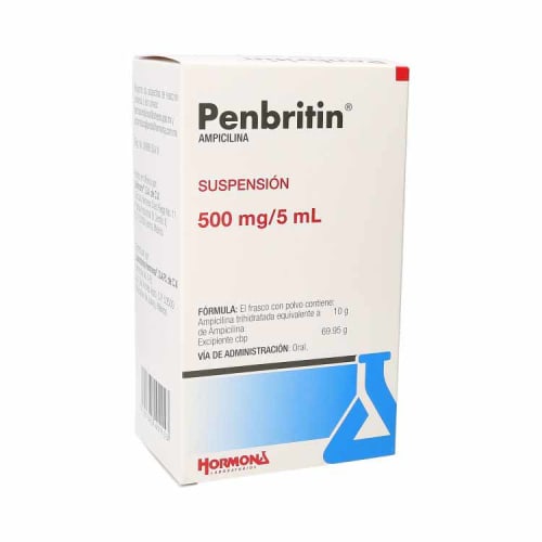 PENBRITIN 500MG SUSP 100ML