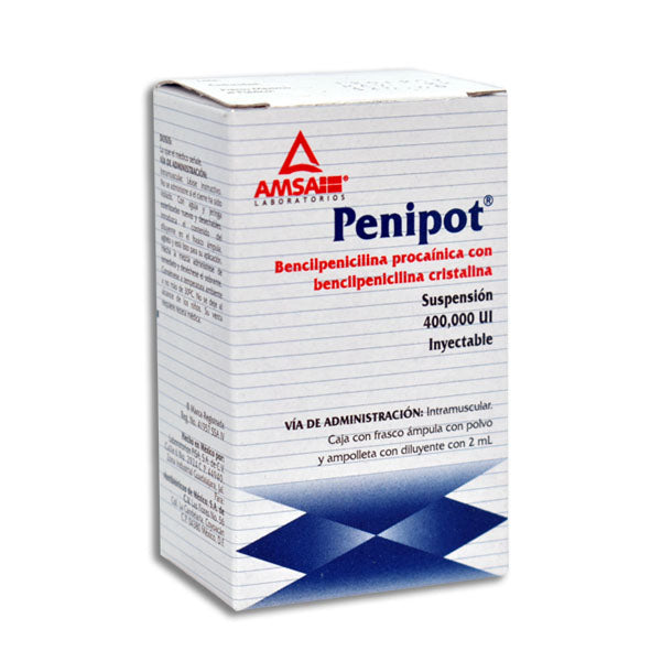 PENIPOT 1 AMP 400 000 U   AMSA