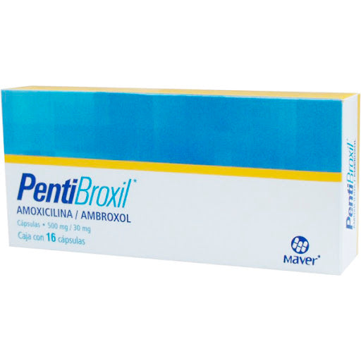 PENTIBROXIL CAP 500/30 MG CAJA C 12