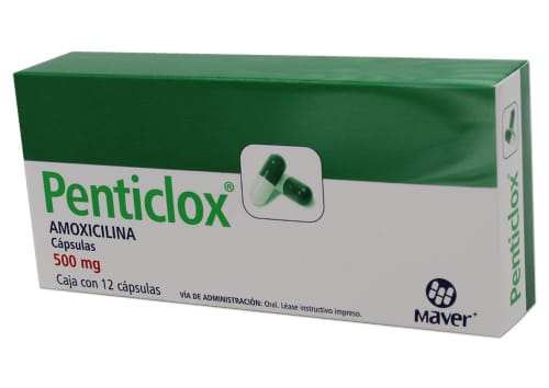 PENTICLOX 12 CAP 500MG  MAVER