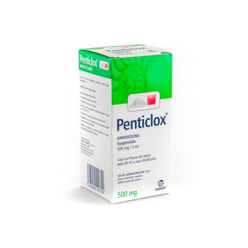 PENTICLOX 500MG SUSP 60ML  MAVER