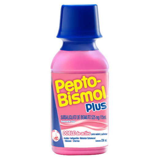 PEPTO BISMOL PLUS 525MG/15 ML 118ML