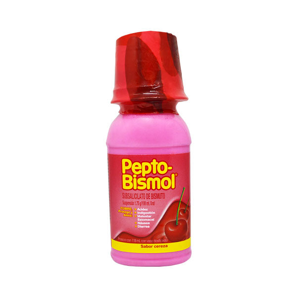 PEPTO-BISMOL LIQ CEREZA 118 ML