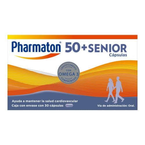 PHARMATON 50 SENIOR 60 CAP