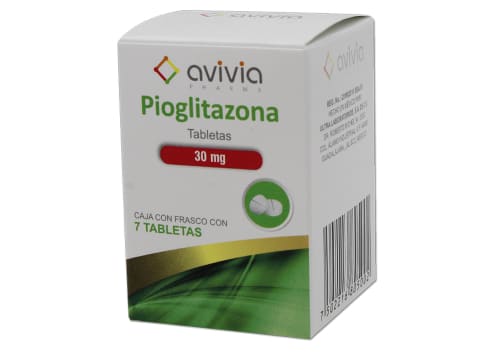 PIOGLITAZONA 7 TAB 30MG  AVIVIA