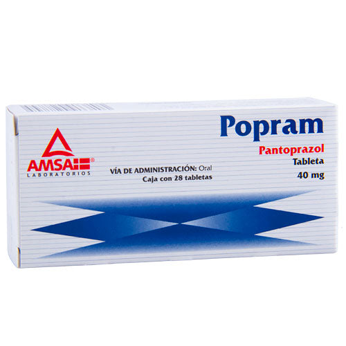 POPRAM 14 TAB 40MG  AMSA