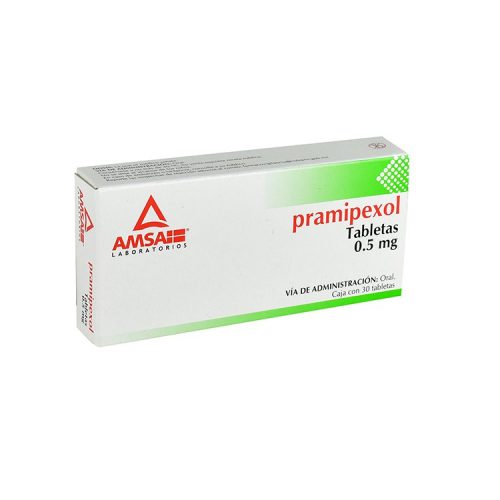 PRAMIPEXOL 30 TAB 0.5MG   AMSA