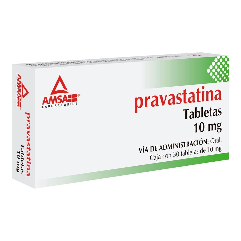 PRAVASTATINA 30 TAB 10MG  AMSA