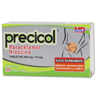 PRECICOL 20 TAB 10/500MG  LIFERPAL