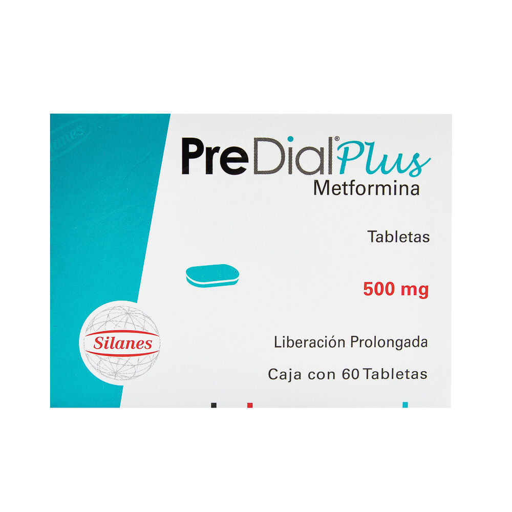 PREDIAL PLUS 500MG TAB 60