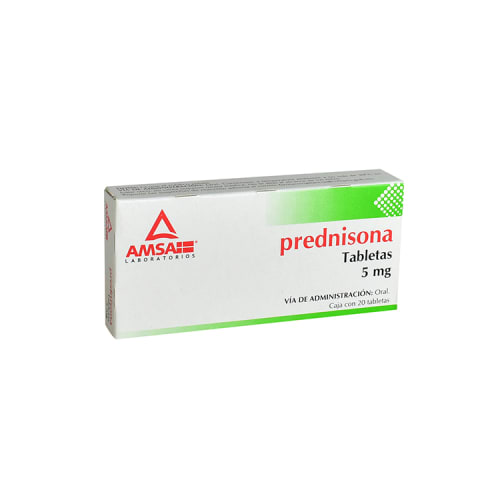 PREDNISONA 20 TAB 5MG  AMSA