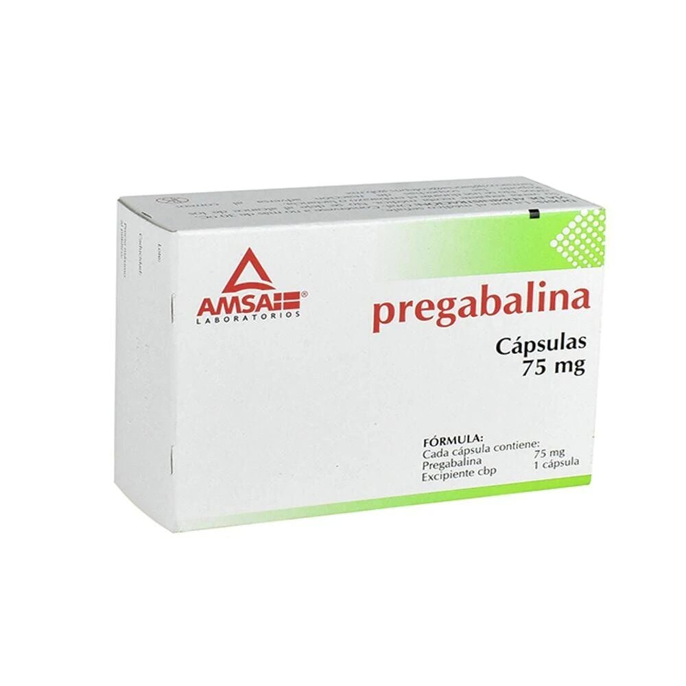 GE PREGABALINA ANTIB 75MG