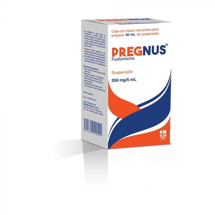 PREGNUS SUSP 250MG/5ML 60ML