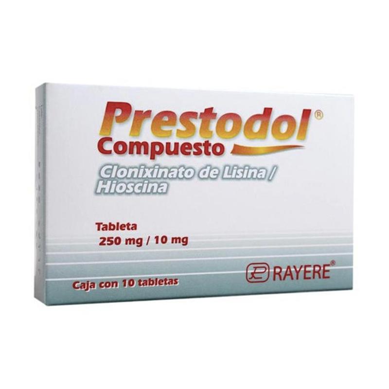 PRESTODOL COMP 10 TAB 250 10MG  RAYERE