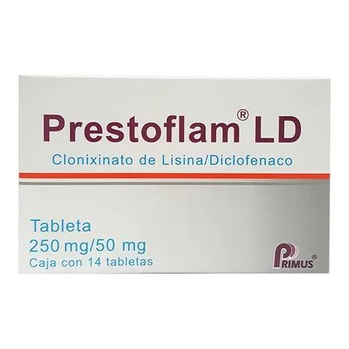 PRESTOFLAM LD 14 TAB 250/50MG