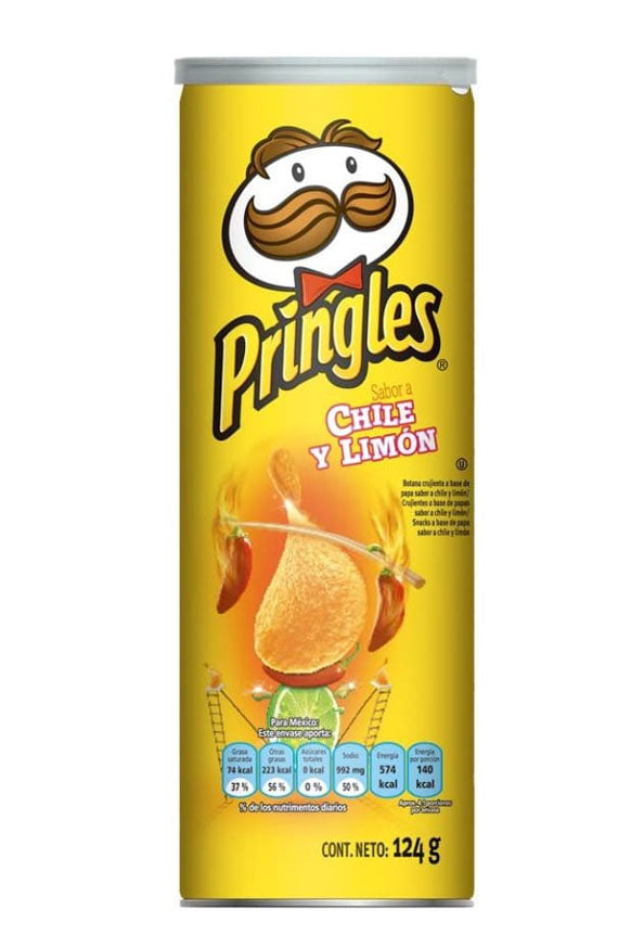 PRINGLES CHILE Y LIMON GRA