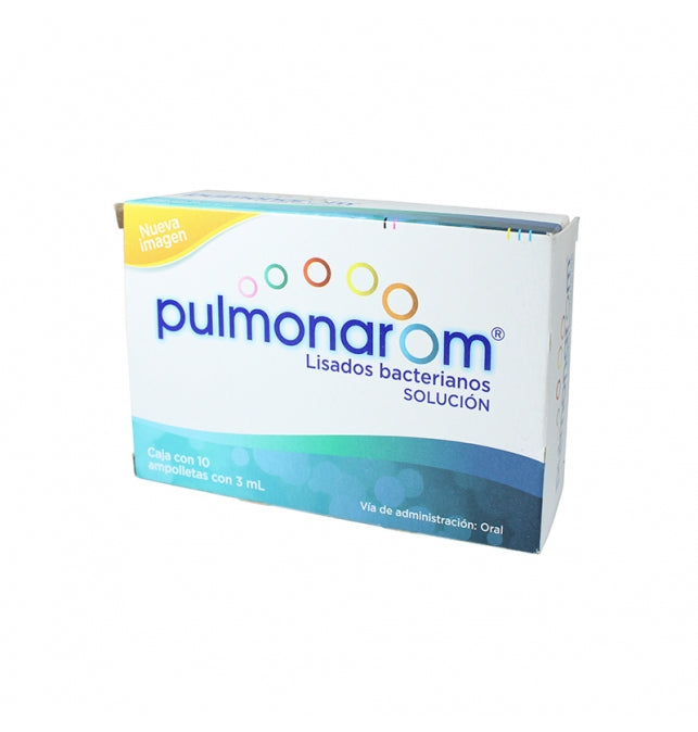 PULMONAROM 10 AMP ORAL 3ML