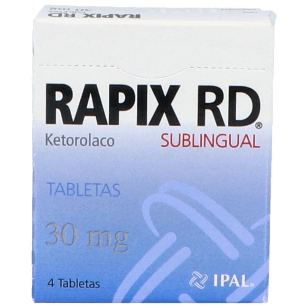 RAPIX RD 4 TAB SUBL 30MG