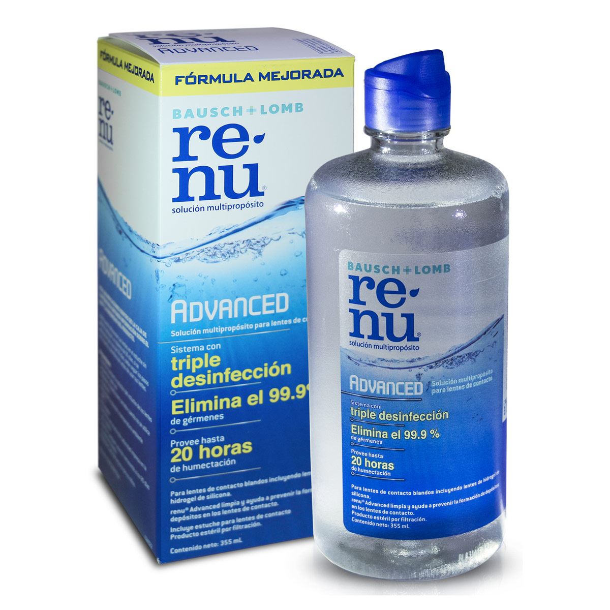 RENU ADVANCEN 355 ML SOL