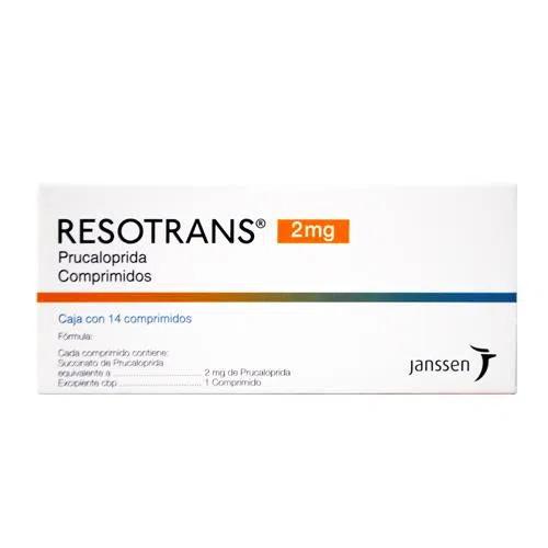 RESOTRANS 14 TAB 2MG