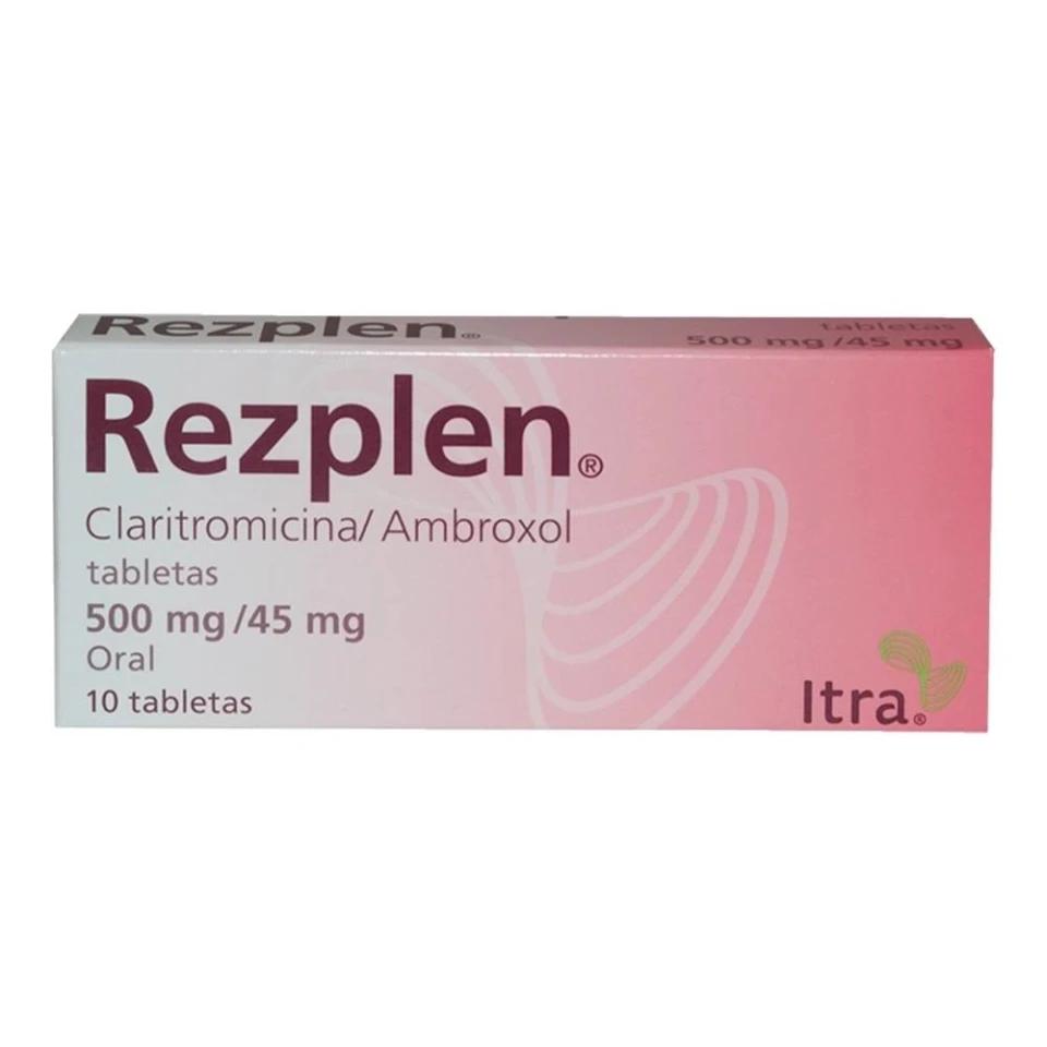 REZPLEN 10 TAB 500/45MG