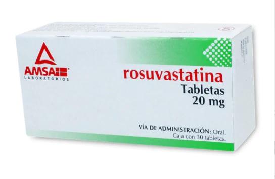 ROSUVASTATINA 30 TAB 20MG  AMSA