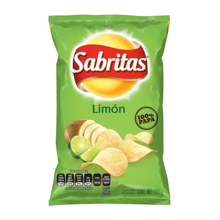 SABRITAS LIMON 50GR