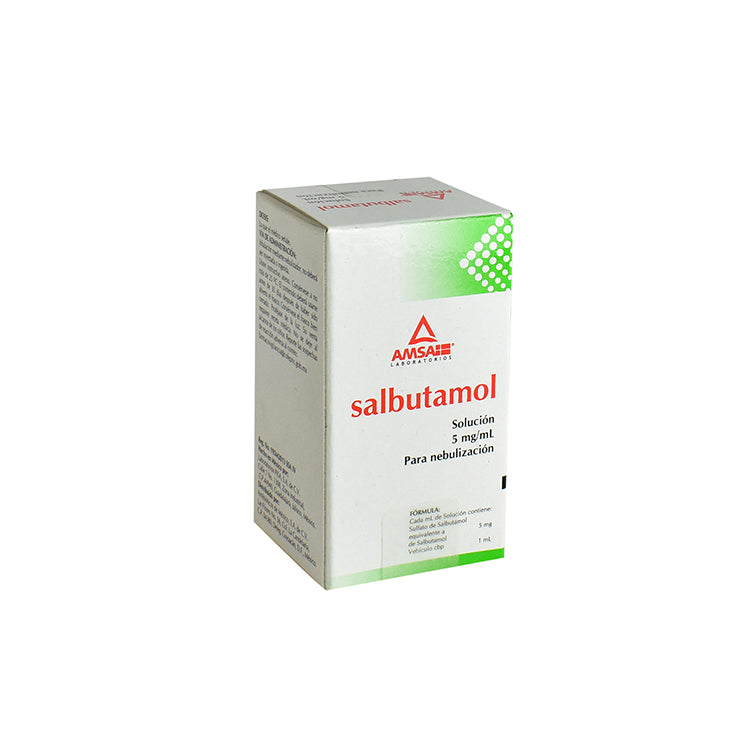 SALBUTAMOL 5MG SOL NEBUL 10ML   AMSA