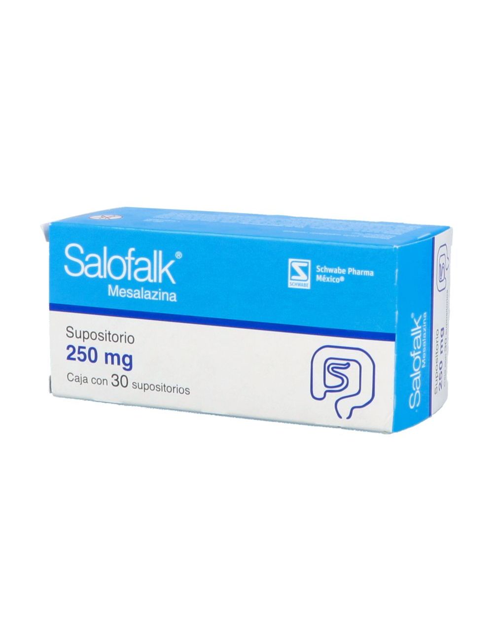 SALOFALK 250MG SUP C30