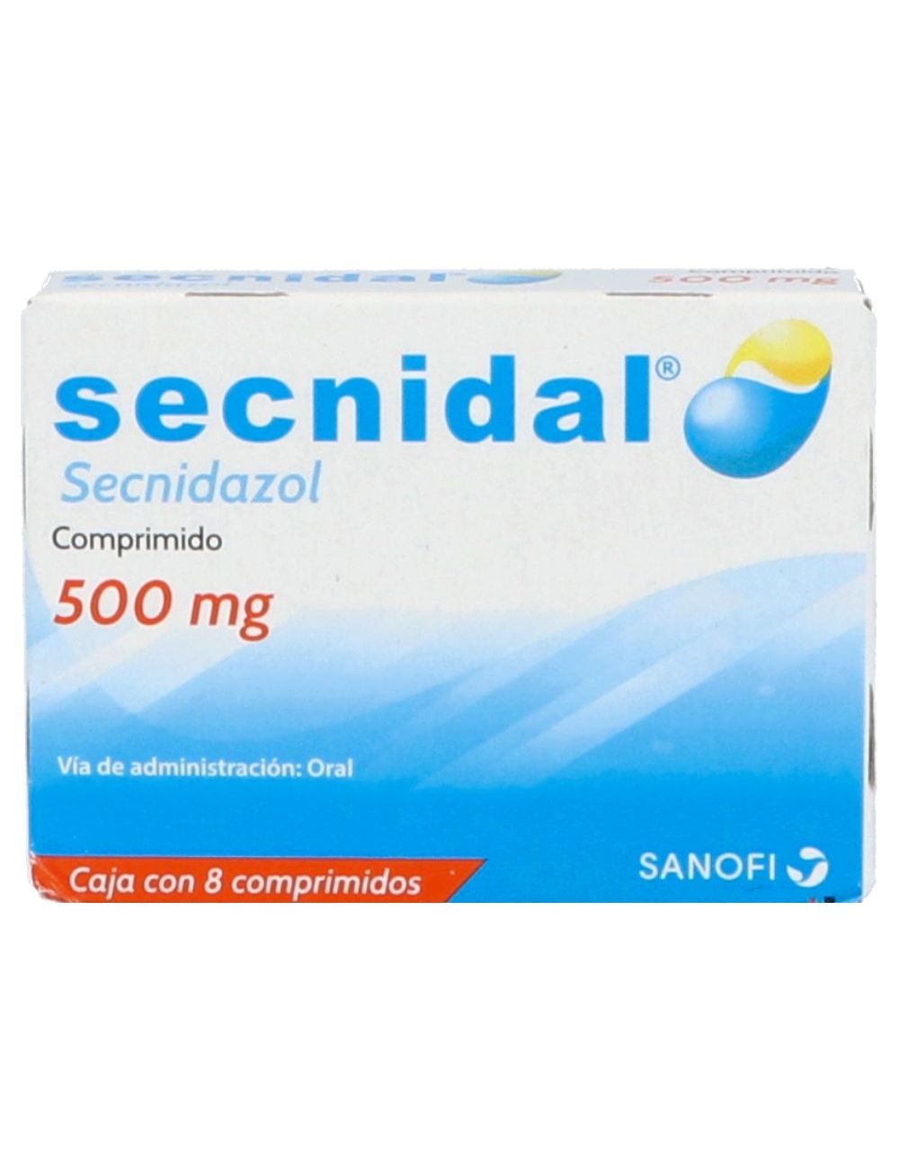 SECNIDAL 500MG COM 8