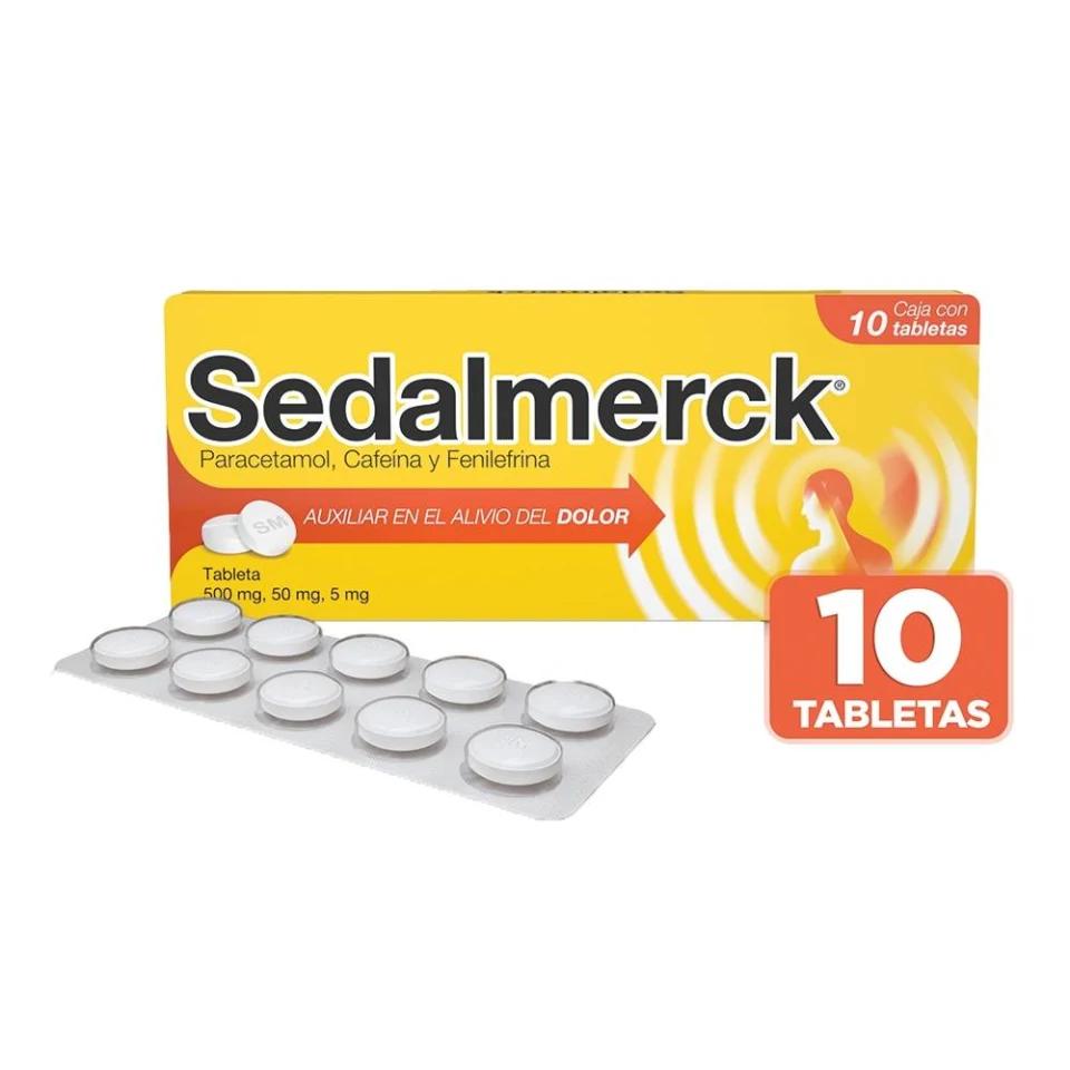 SEDALMERCK C/10 TABS