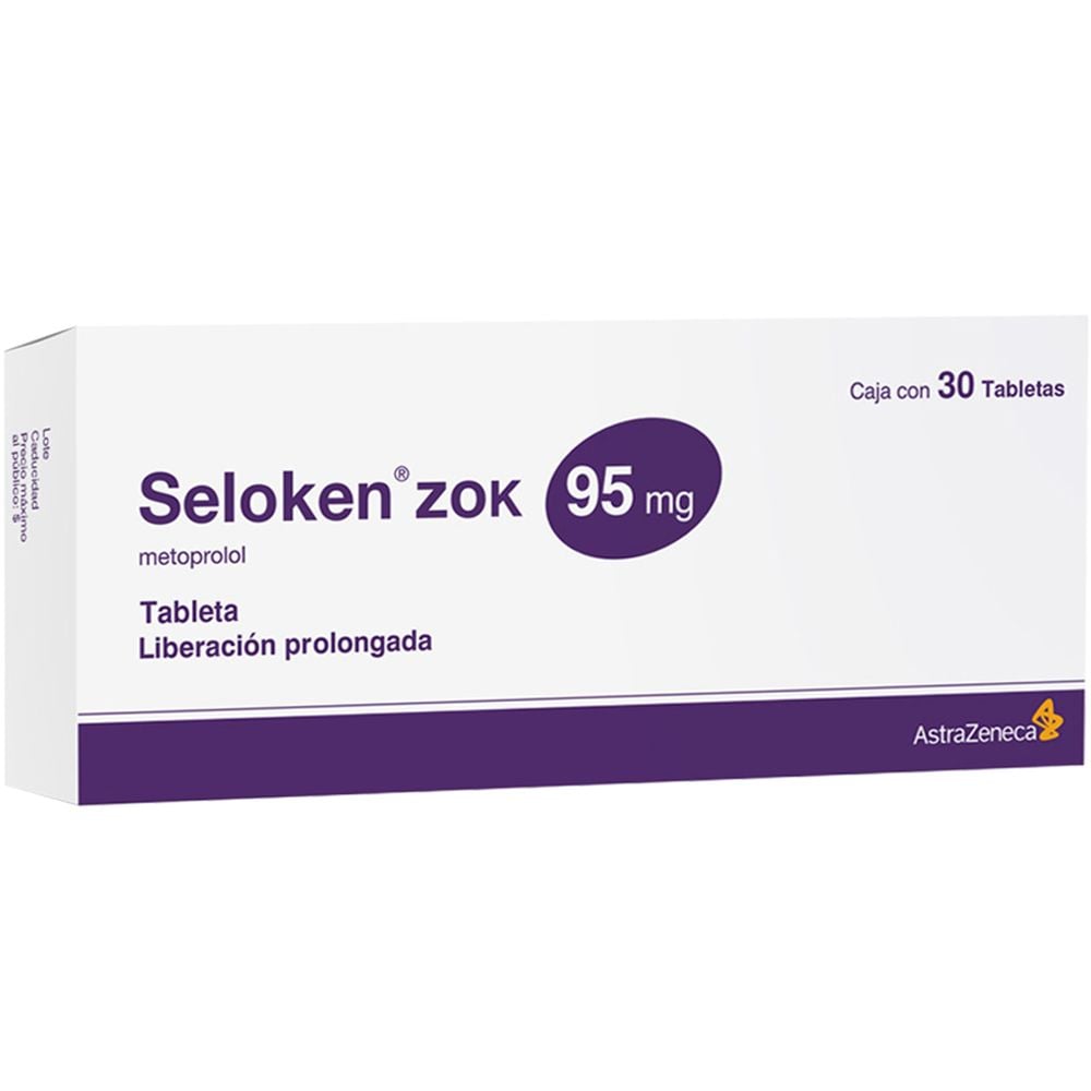 SELOKEN ZOK 95MG TAB 30