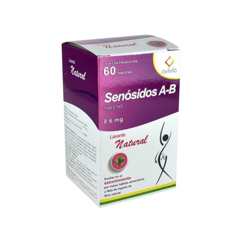 SENOSIDOS AB 60 TAB 8.6MG  AVIVIA