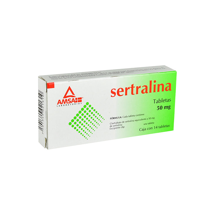 SERTRALINA 14 TAB 50MG  AMSA