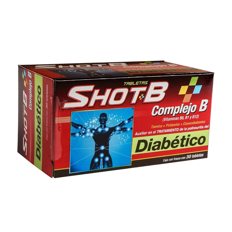 SHOT B DIABETICO 30 TAB