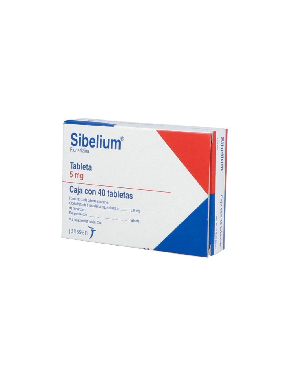 SIBELIUM 5MG TAB C40