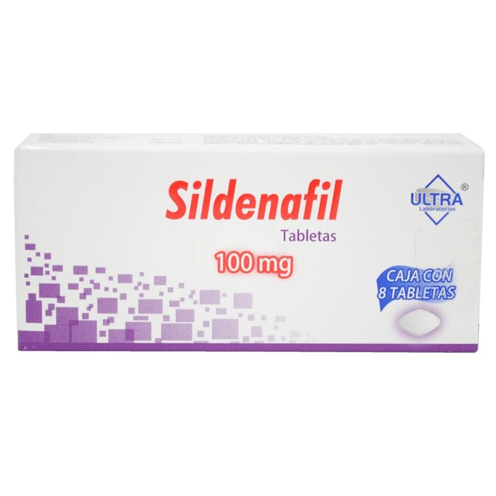 SILDENAFIL 8 TAB 100MG  ULTRA