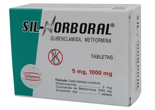 SIL NORBORAL 5/1000MG TAB C40