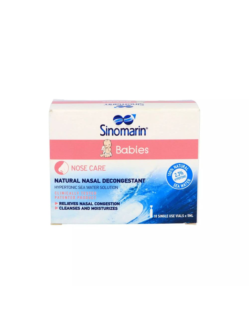 SINOMARIN BEBES SOL 18 AMP 5ML