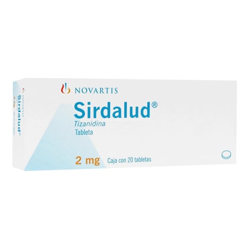 SIRDALUD 20 COMPR 2MG