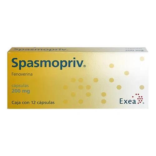 SPASMOPRIV 12 CAP 200MG