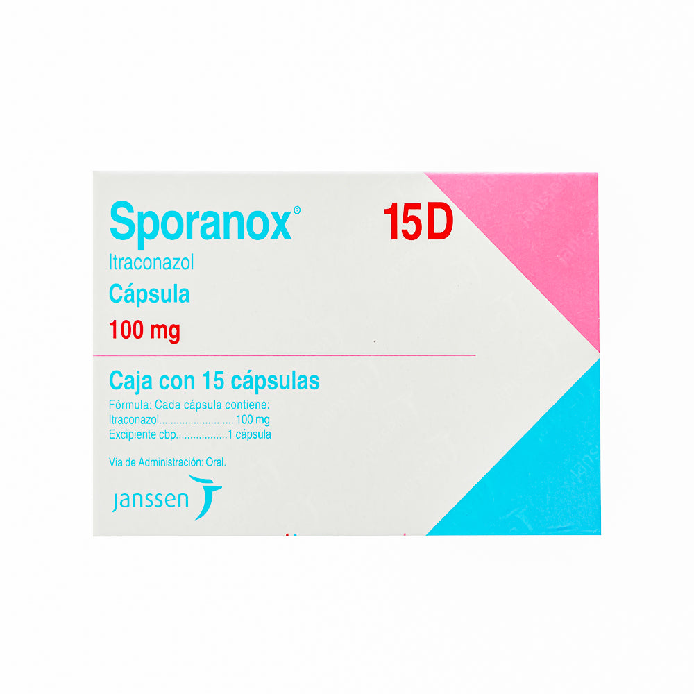 SPORANOX 15D 100MG CAP C15