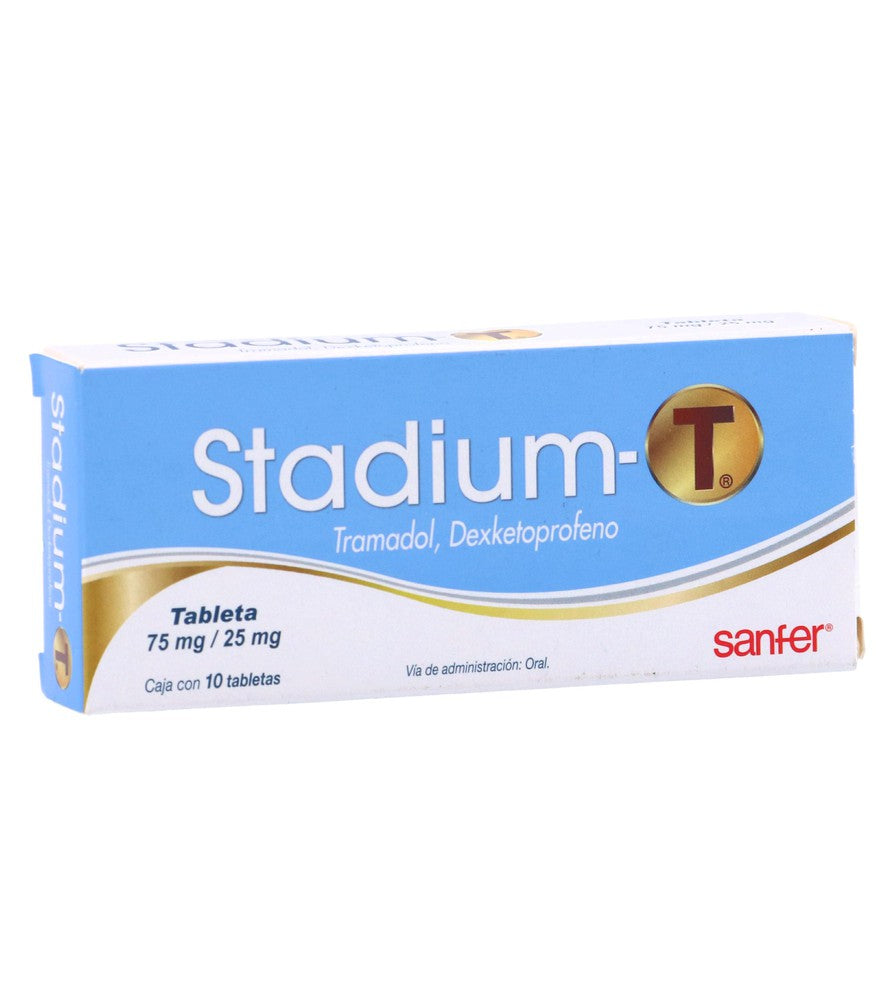 STADIUM  T 75 25MG TAB 10