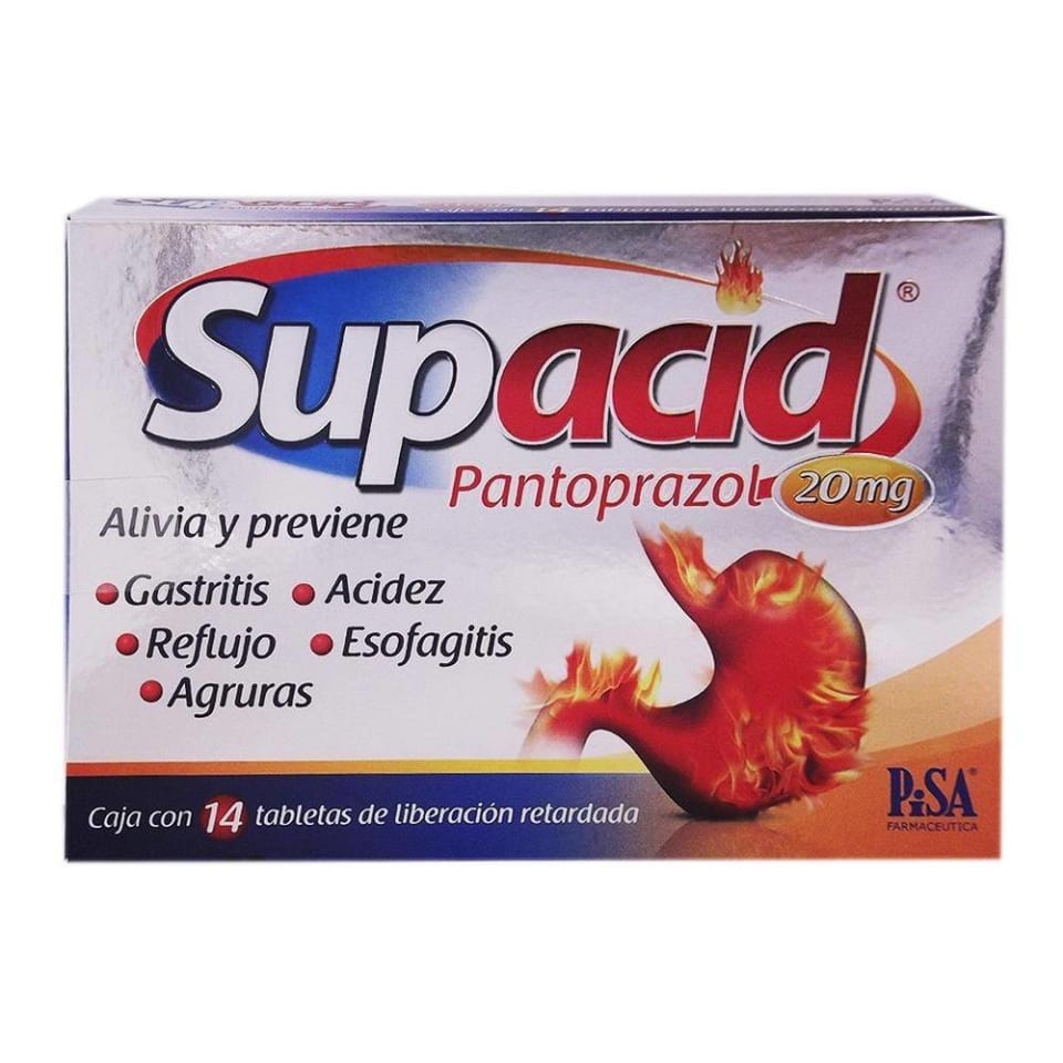 SUPACID 20 MG TAB 14