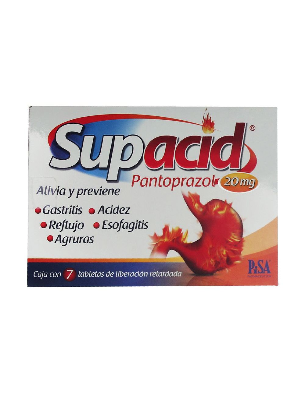 SUPACID 20 MG GRAG 7