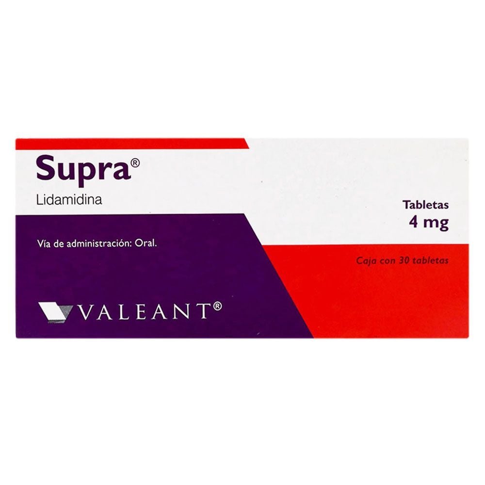 SUPRA 4MG TAB 30