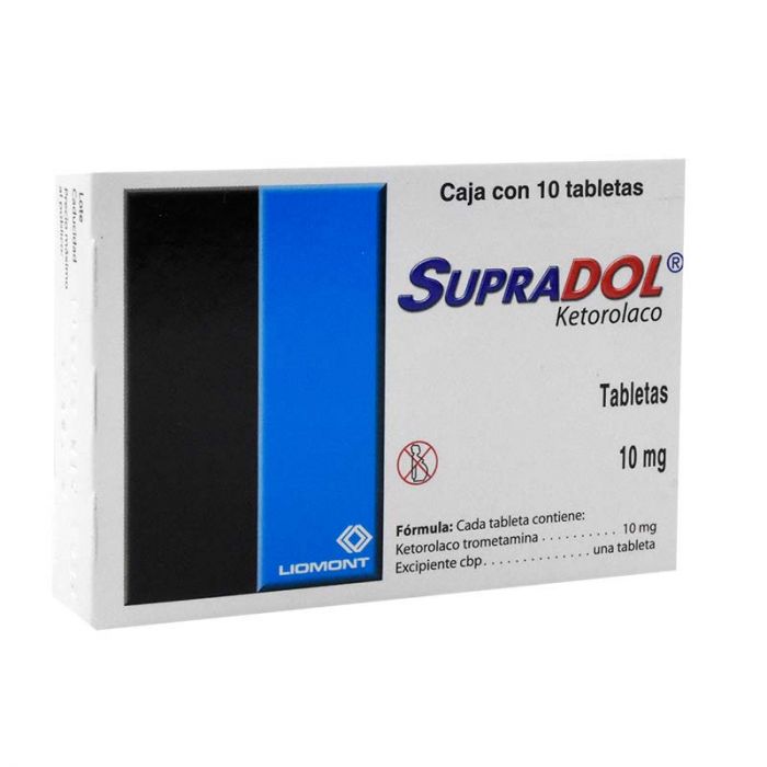 SUPRADOL 10 TAB 10MG