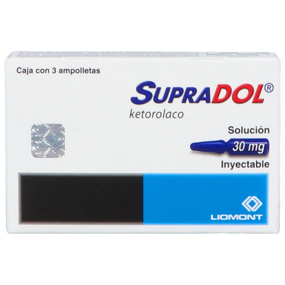 SUPRADOL IM IV 30MG INY AMP C3