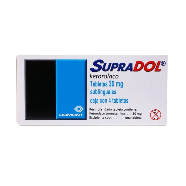 SUPRADOL SUBL GUAL 30MG TAB C4