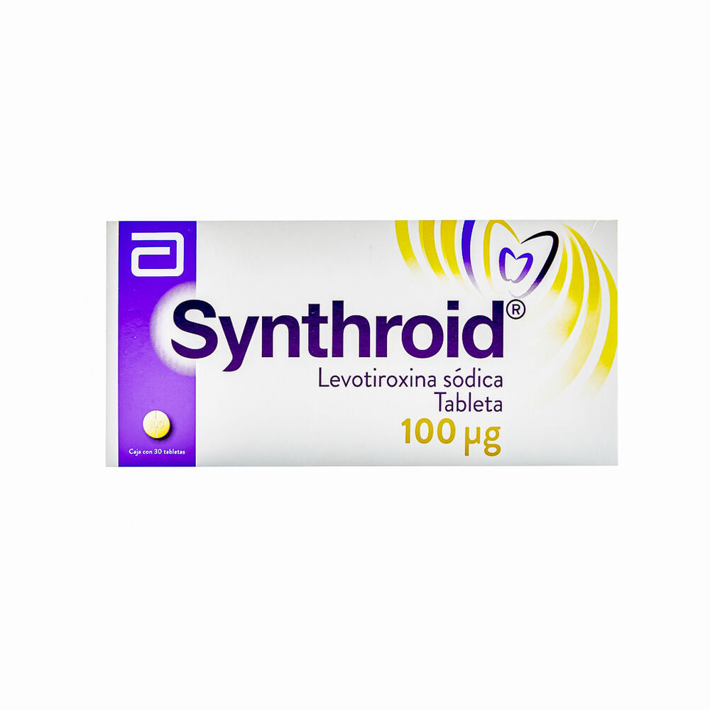 SYNTHROID 100 MCG TAB 30